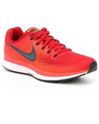 Men ?s Air Zoom Pegasus 34 Running Shoes Red Men ?s Air Zoom Pegasus 34 Running Shoes Red